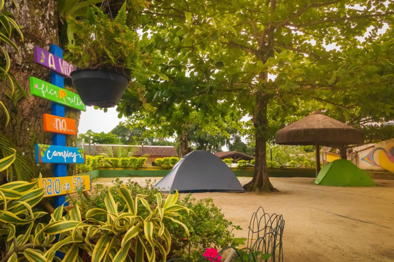 Raio De Sol Pousada & Camping Vila do Abraao ภายนอก รูปภาพ