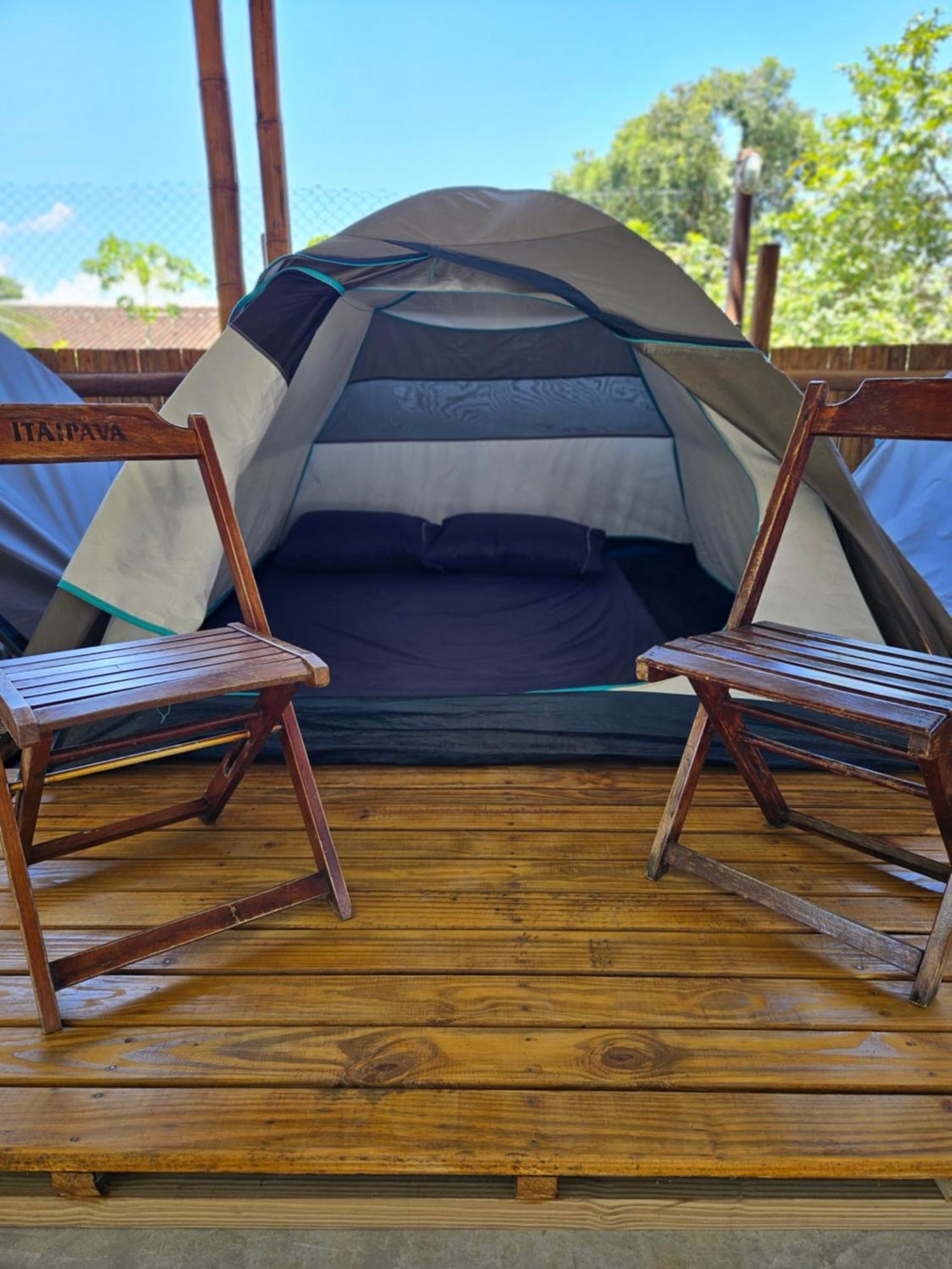 Raio De Sol Pousada & Camping Vila do Abraao ภายนอก รูปภาพ