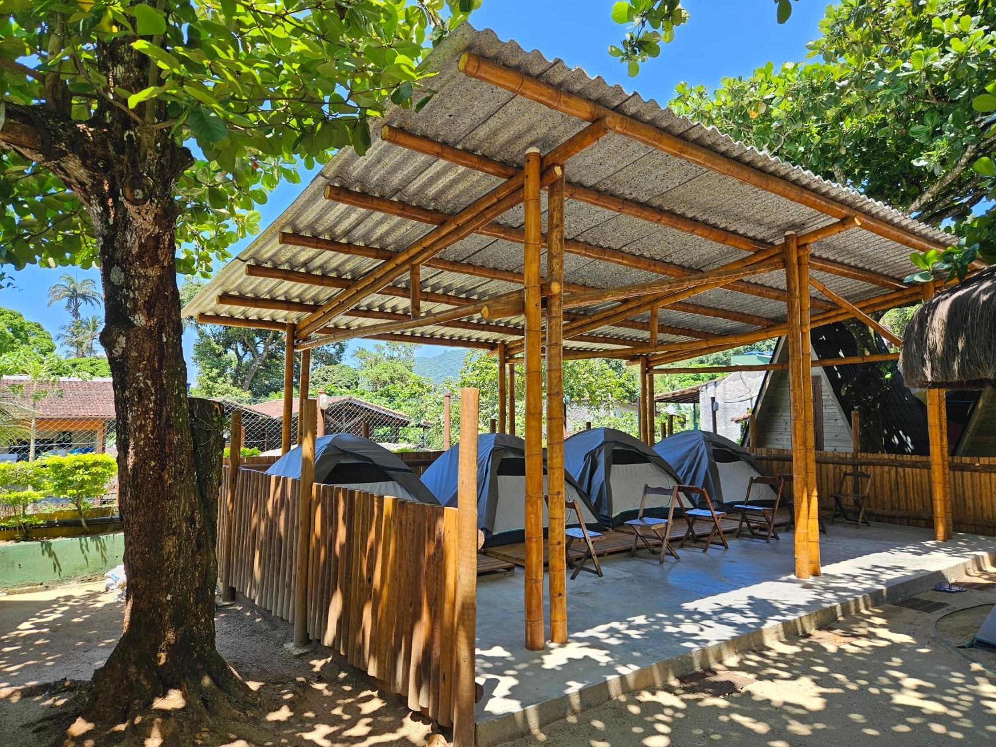 Raio De Sol Pousada & Camping Vila do Abraao ภายนอก รูปภาพ