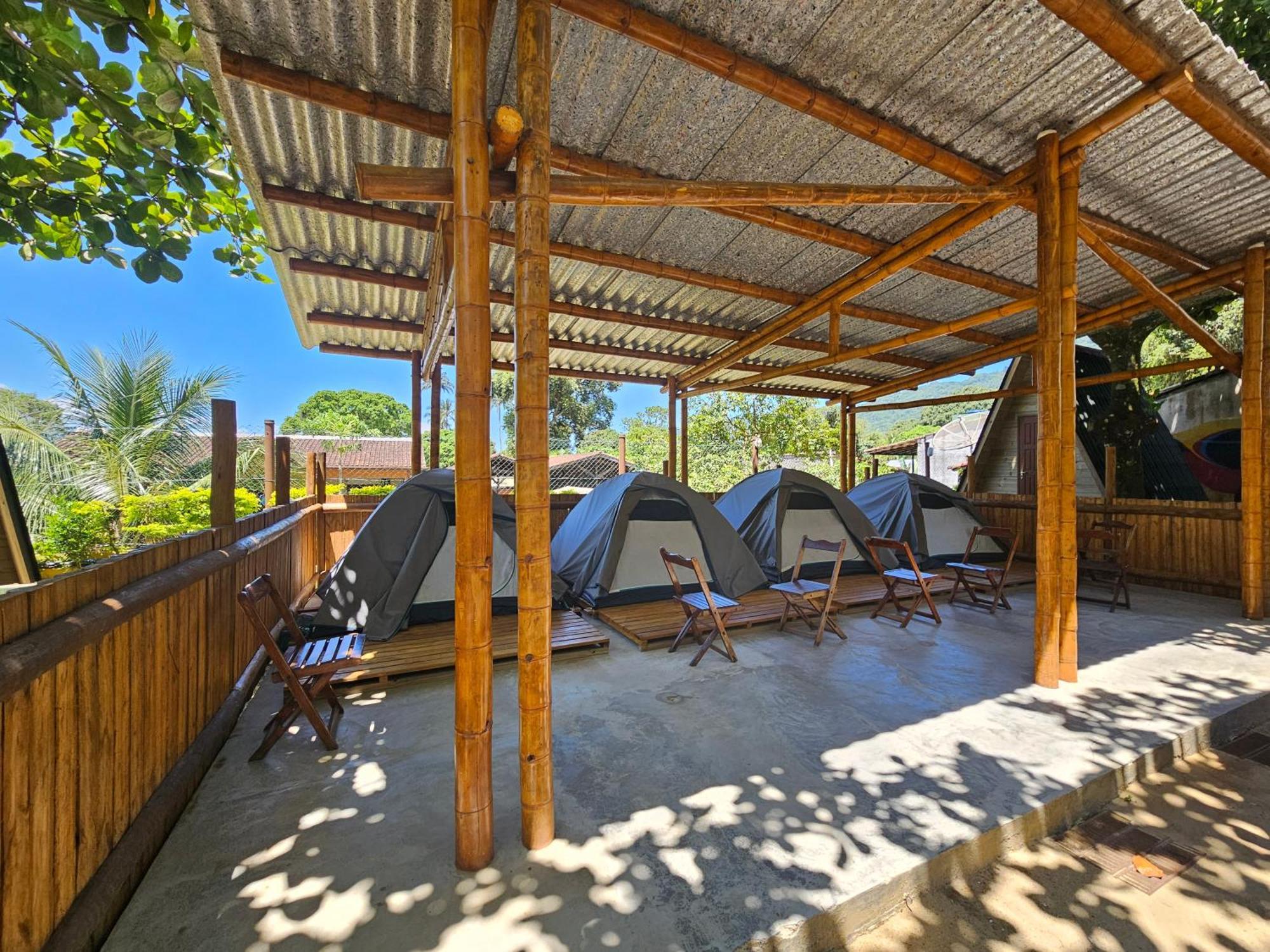 Raio De Sol Pousada & Camping Vila do Abraao ภายนอก รูปภาพ
