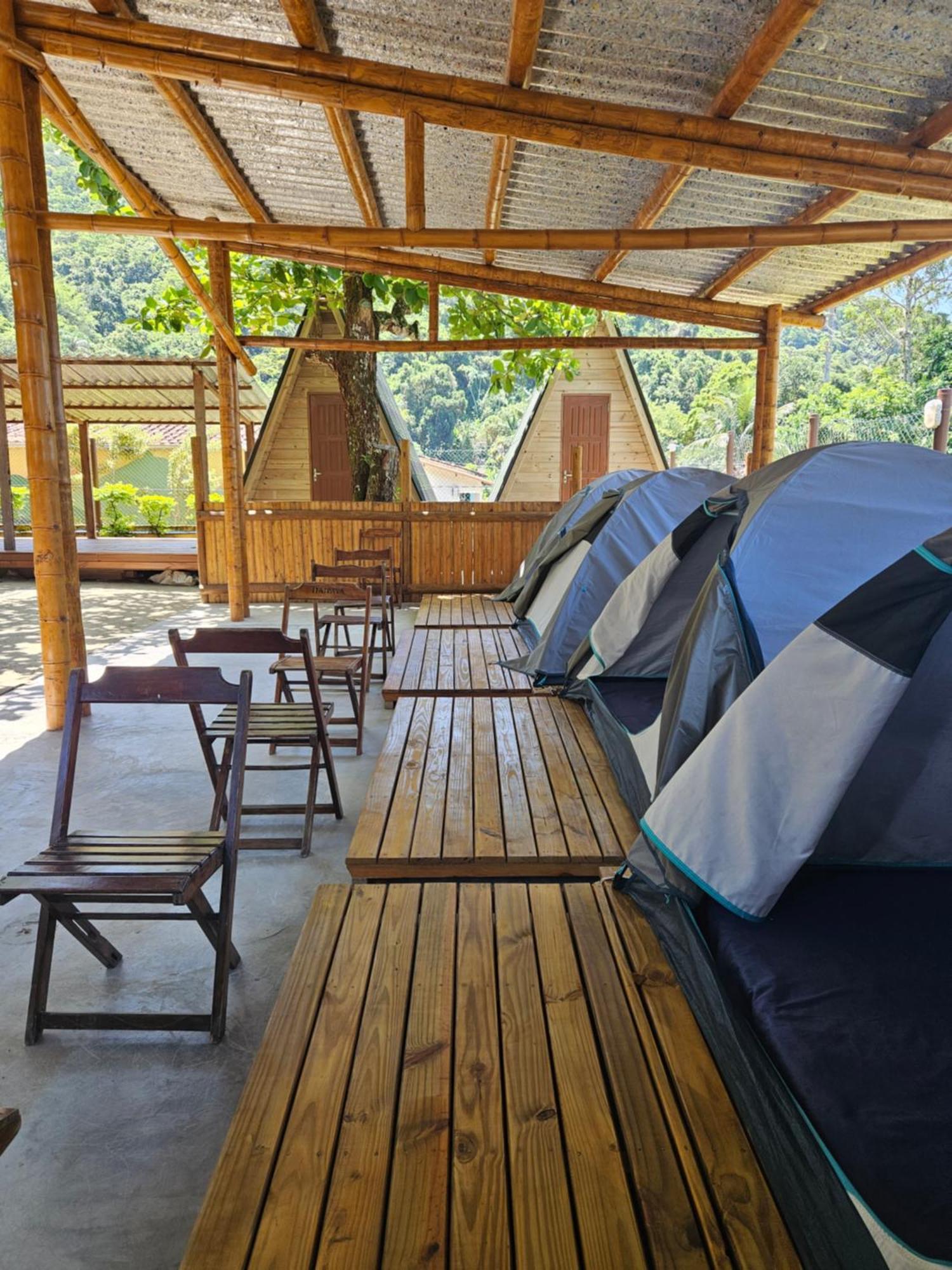 Raio De Sol Pousada & Camping Vila do Abraao ภายนอก รูปภาพ