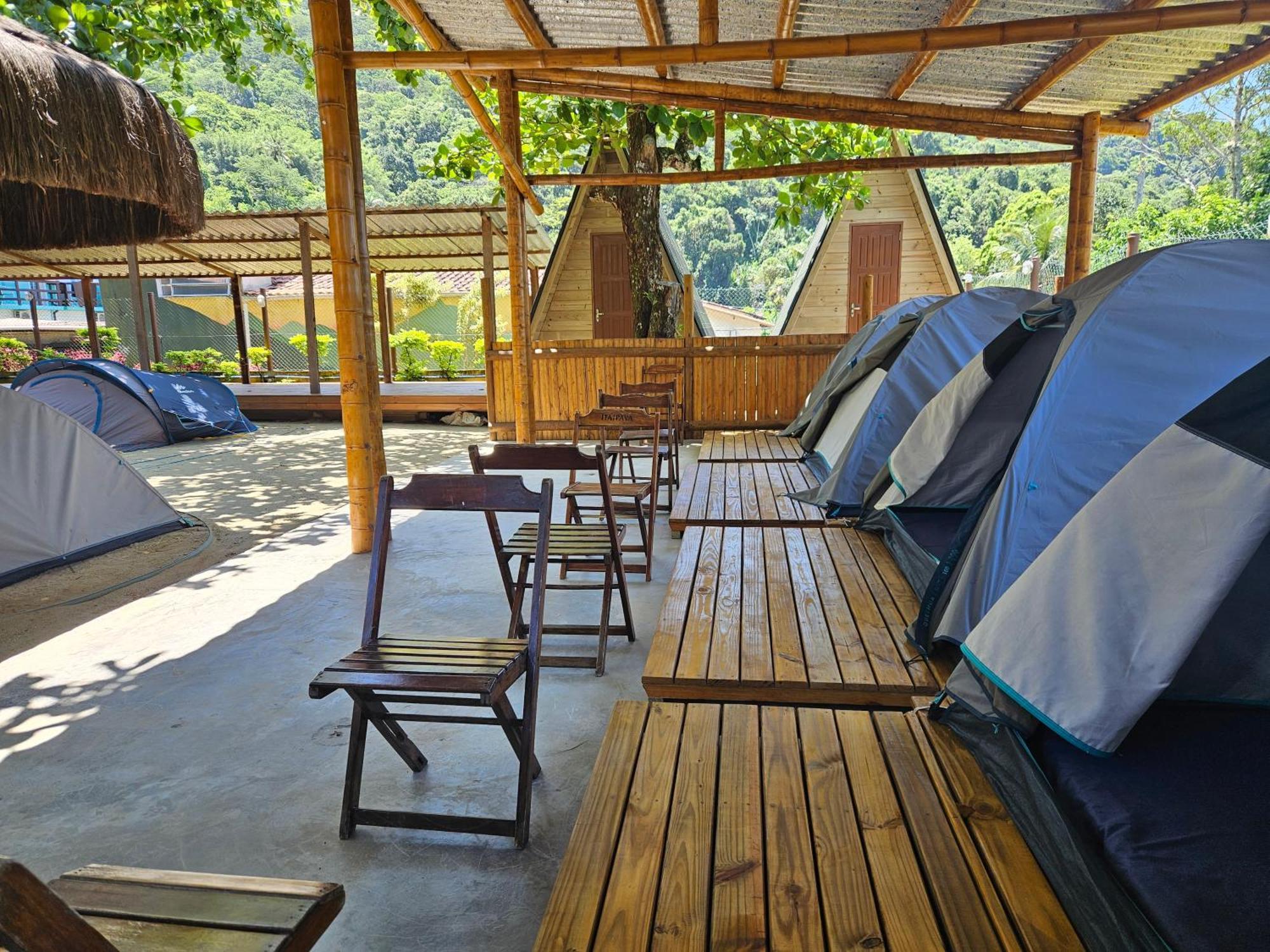 Raio De Sol Pousada & Camping Vila do Abraao ภายนอก รูปภาพ