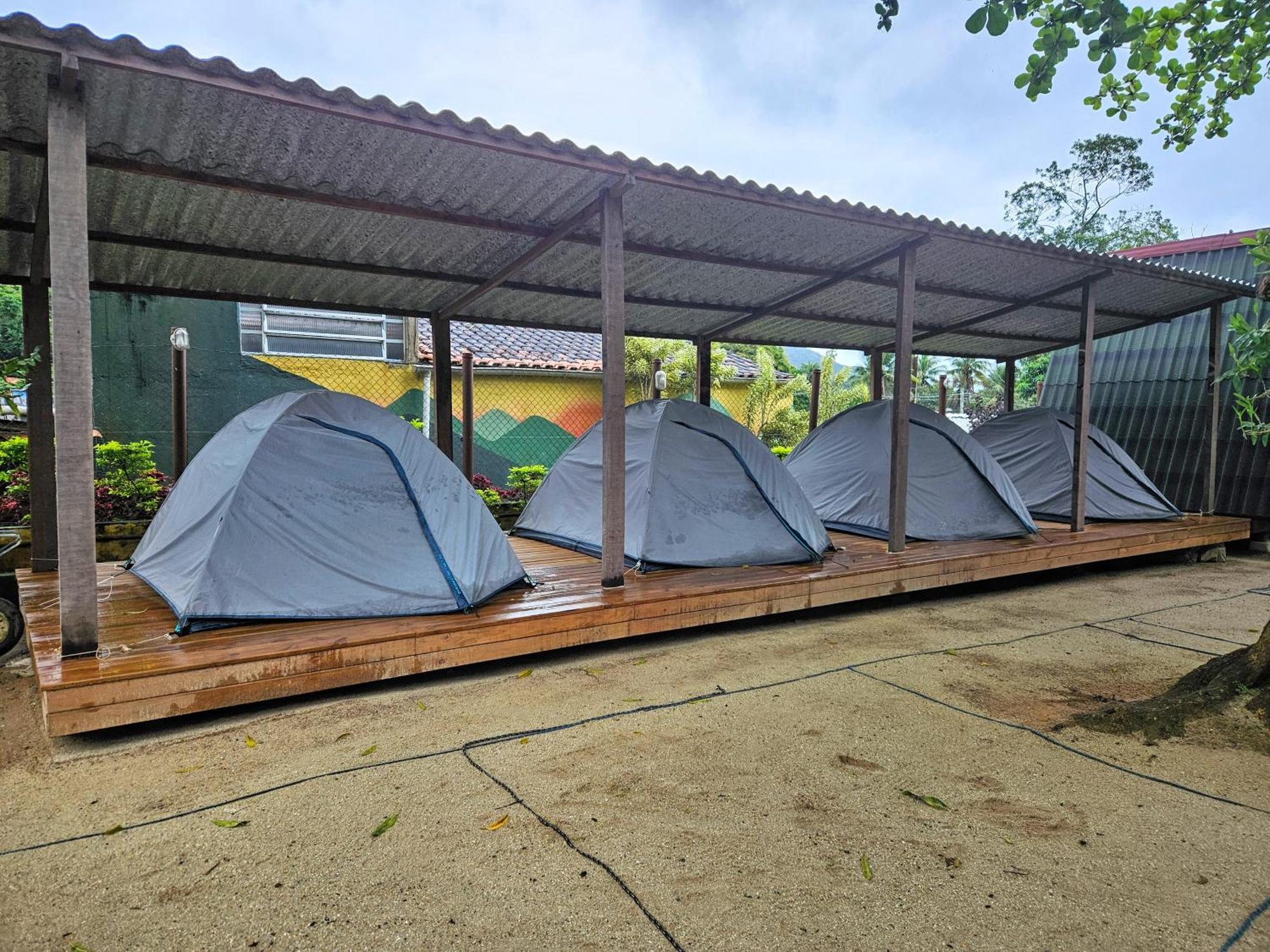 Raio De Sol Pousada & Camping Vila do Abraao ภายนอก รูปภาพ