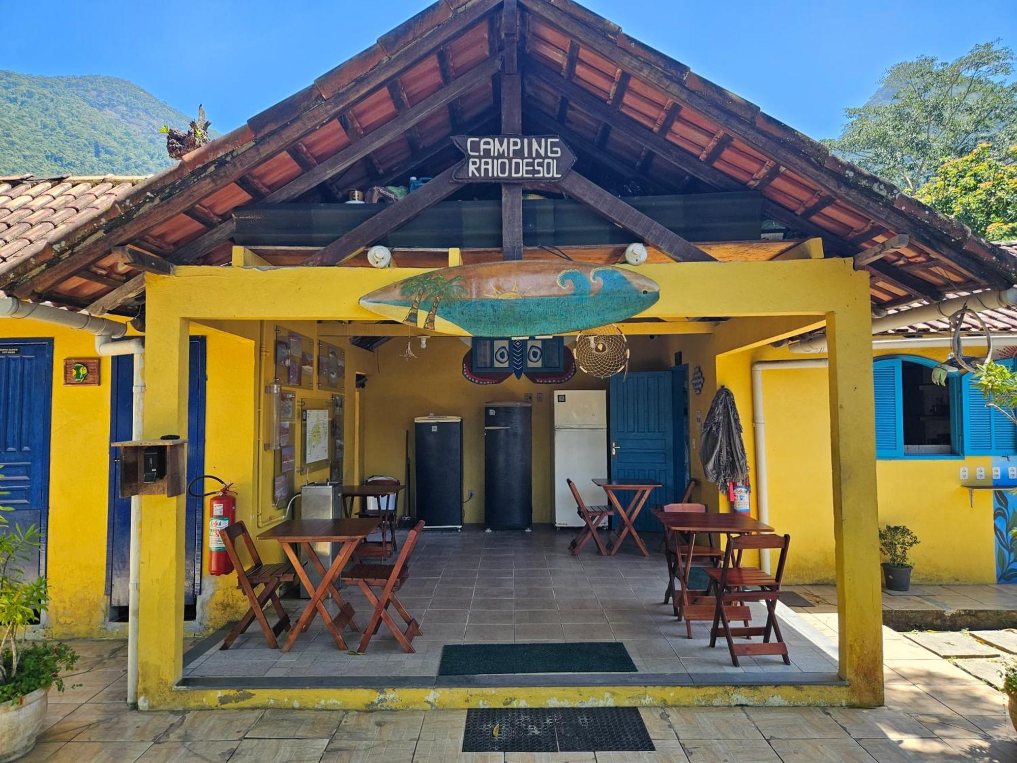 Raio De Sol Pousada & Camping Vila do Abraao ภายนอก รูปภาพ