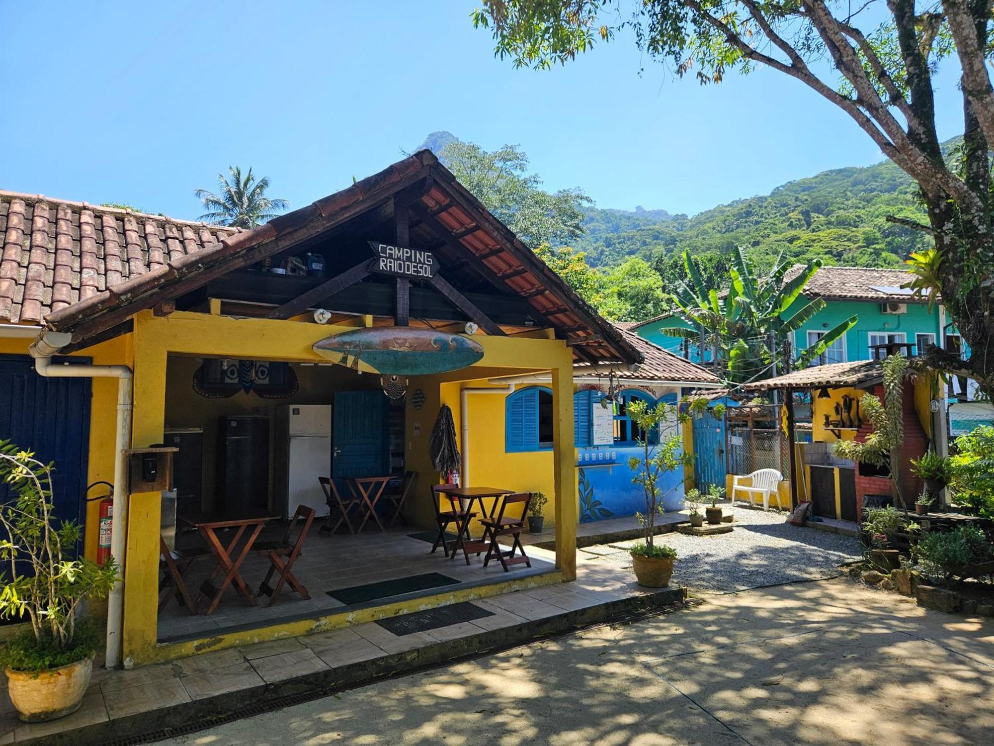 Raio De Sol Pousada & Camping Vila do Abraao ภายนอก รูปภาพ