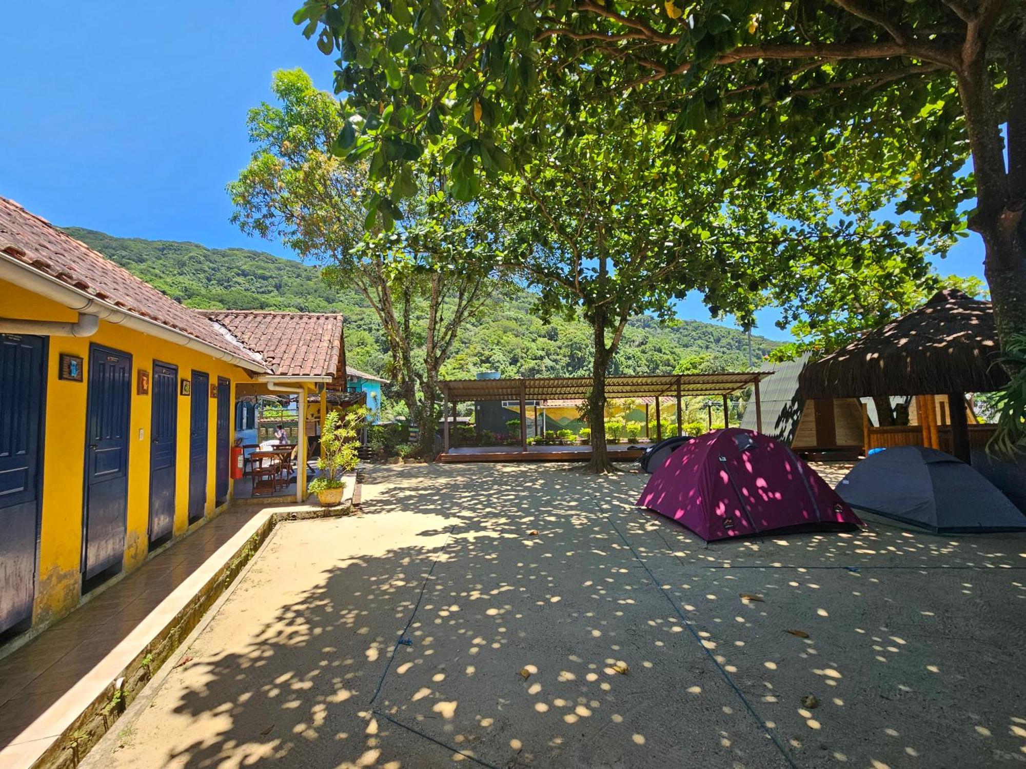 Raio De Sol Pousada & Camping Vila do Abraao ภายนอก รูปภาพ