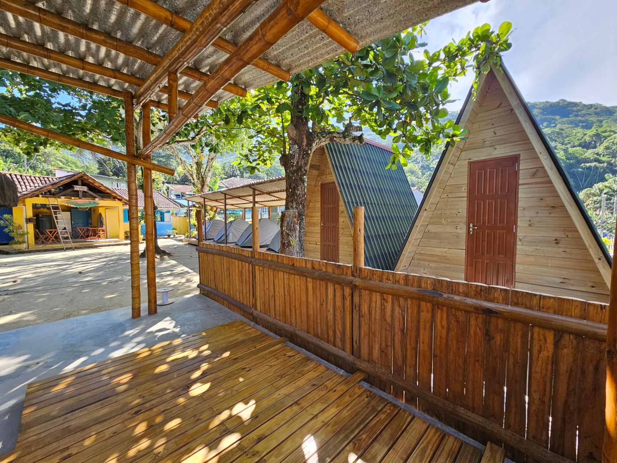 Raio De Sol Pousada & Camping Vila do Abraao ภายนอก รูปภาพ